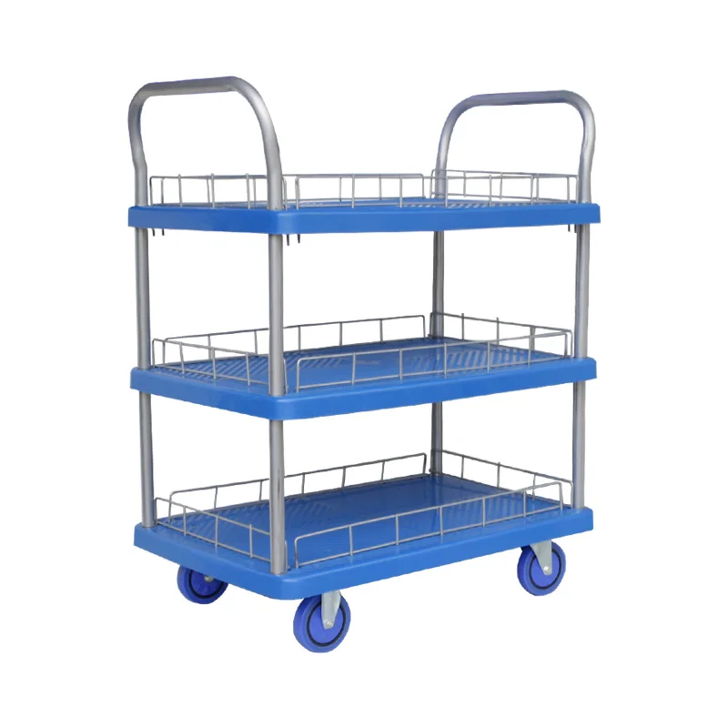

Trolley, Double Decker, Flat Truck, Multi Layer, Tool Cart, Handling