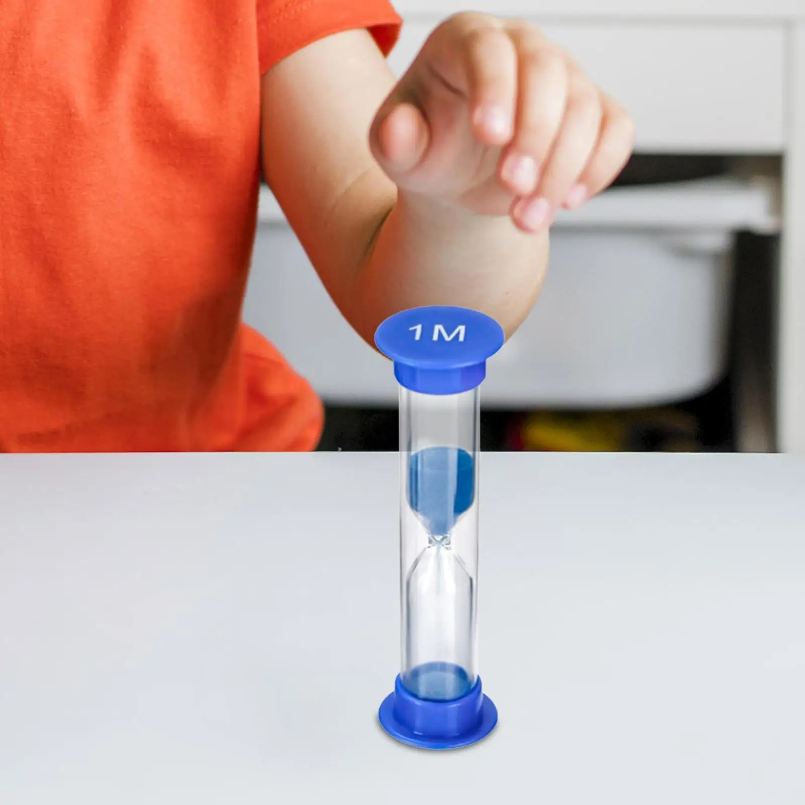 Temporizador de areia visual pequeno para crianças, temporizador do ovo, 1min, ampulheta, relógio, dente, cozinha, escola, casa, escritório