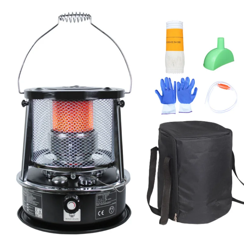 

Liftable Kerosene Stove Heater Outdoor Tent Kerosene Stove Multifunctional Hiking Heating Cooking Stove