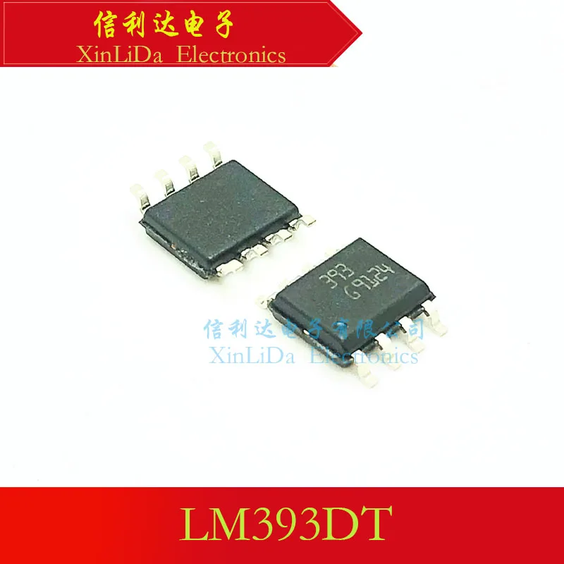 LM393DR LM393G LM393DT LM393 SOP8 Comparator chip New and original