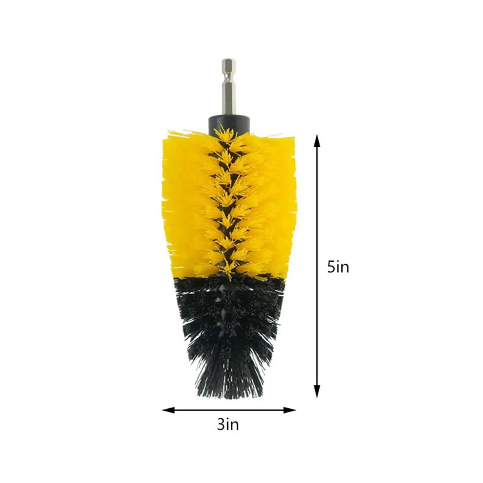 Drill Brush Attachment Wheel Cleaner Brush for Floor Mats Automotive Bathtub