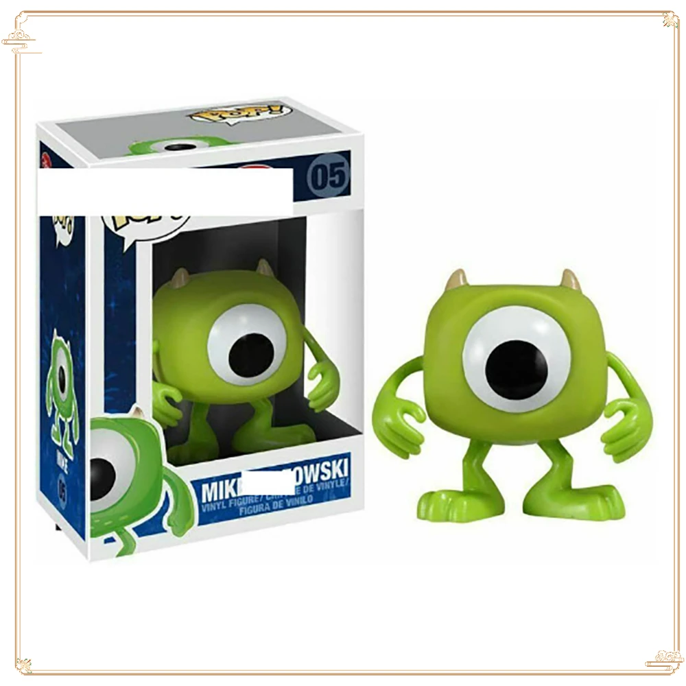 

FUNKO POP Monsters University Toy Action Figures Christmas Collection Gift Cartoon Popular Character Mike Wazowski Doll Handmade