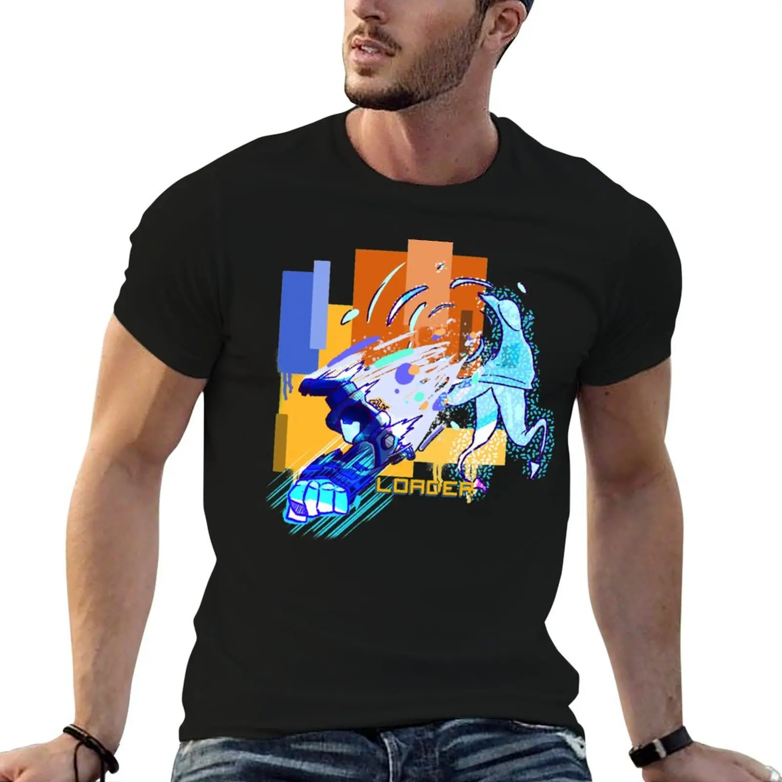 Футболка Risk of Rain 2, мужские футболки, хлопковая мужская футболка, дизайнерская футболка