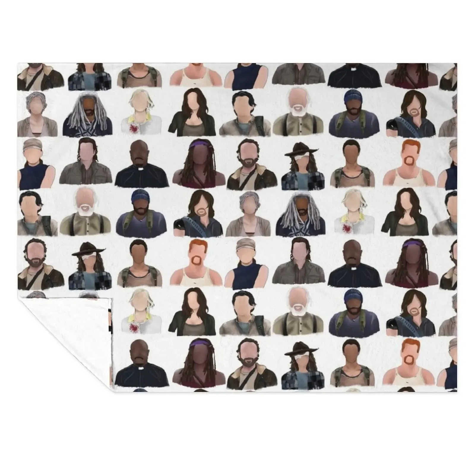 

Zombie Cast Throw Blanket Sofa Quilt manga Cute Bed covers Blankets