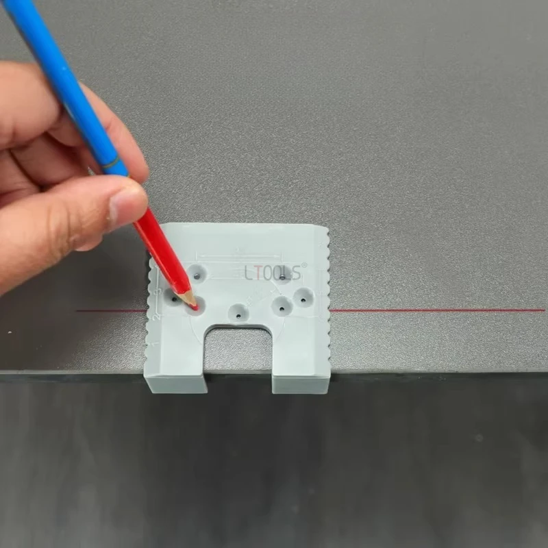 Magnetic Hinge Quick Installation Positioning Piece Cabinet Door Installation Point Fixed Plate Woodworking Panel Hinge Jig Tool