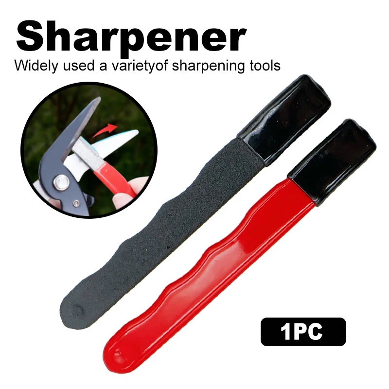 

Portable Sharpener Household Kitchen Knife Scissors Axes Cut Tool Sharpen Stones Outdoor Garden Scissor Polish Repair accessory