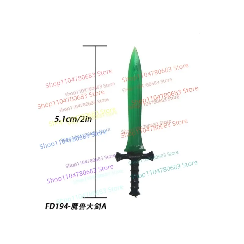 Moc blocos de construção batalha machado acessório mini figura montagem modelo exibição anime jogo personagem brinquedo decorativo presente