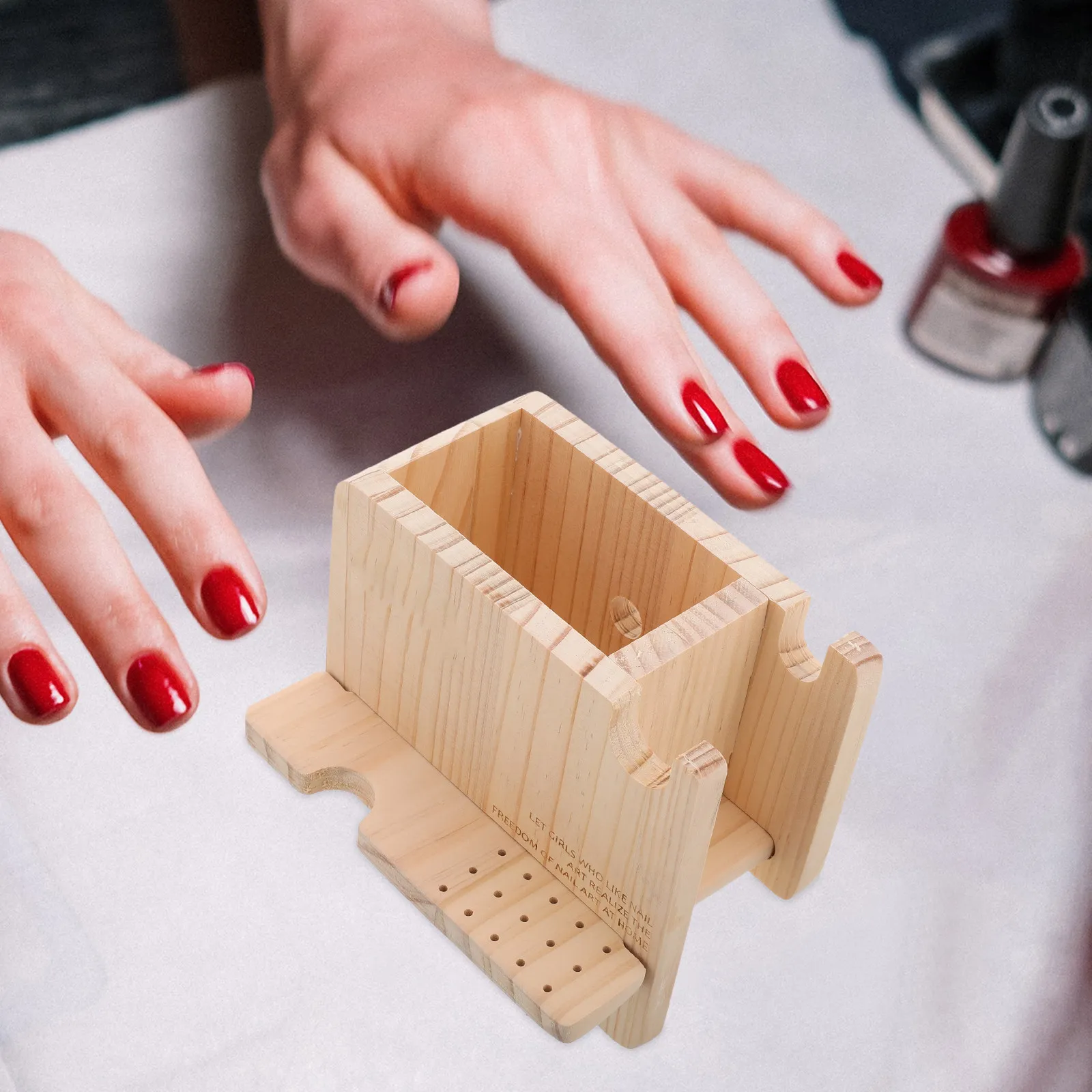 

Органайзер для маникюрного стола, держатель для инструментов, подставка для насадок, стойка для хранения бит