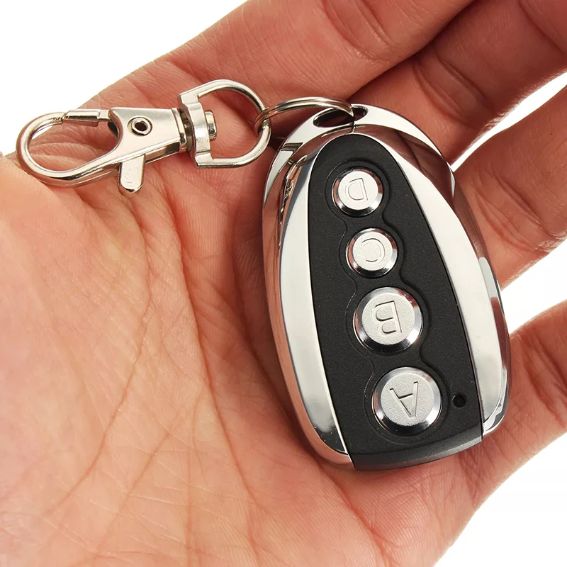 For DOORMATIC EURO AZ-433 Remote Control Garage Control Duplicator 433MHz Fixed Code Garage Door Opener Wireless Transmitter