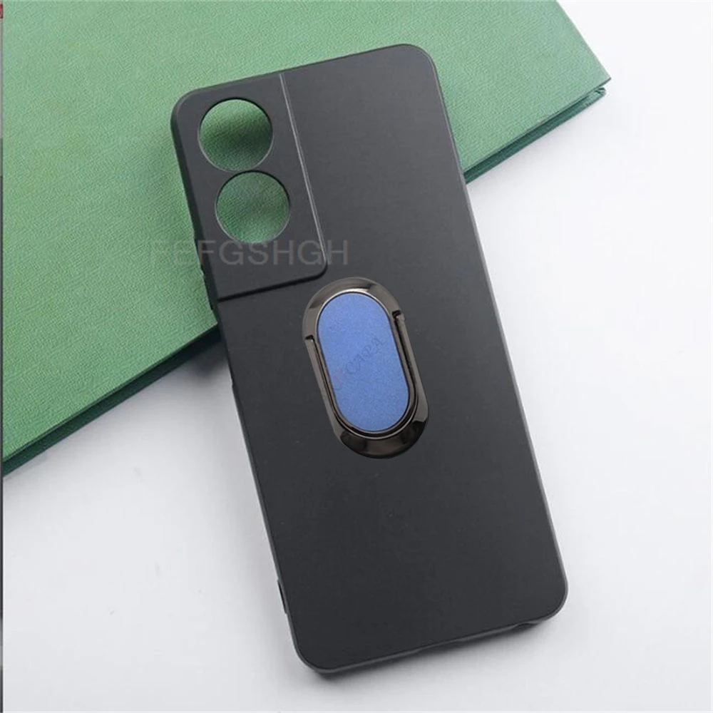 For TCL 50 5G 50 XE NXTPAPER 5G TCL50 50XE 5G Back Ring Holder Bracket Phone Case Smartphone TPU Soft Silicone Cover