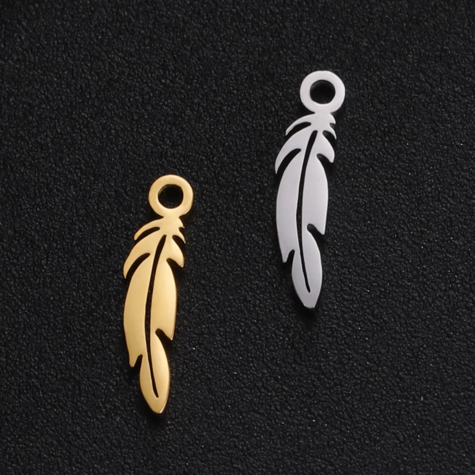 5pcs Stainless Steel Charms for DIY Jewelry Making