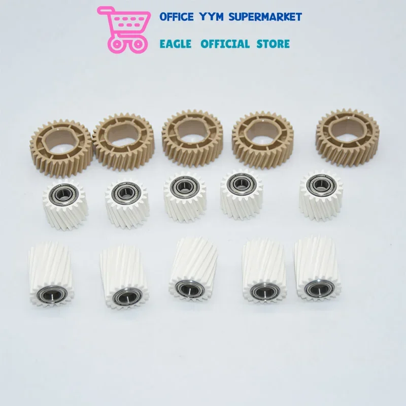 5SETS MPC 2003 2503 3003 3503 4503 Fuser Pressure Roller Idler Drive Gear for Ricoh MP C2003 C2503 C3003 C3503 C4503 C5503 C6003