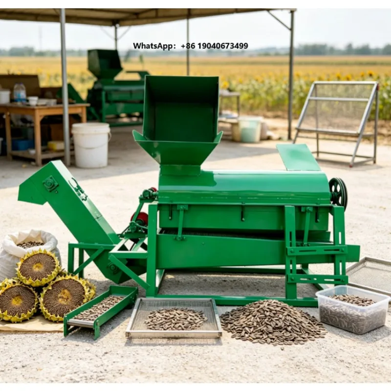Best Selling Industrial Grade Sunflower Seed Shelling Machine with Smooth Operation System for Grain Product Workshops FWX