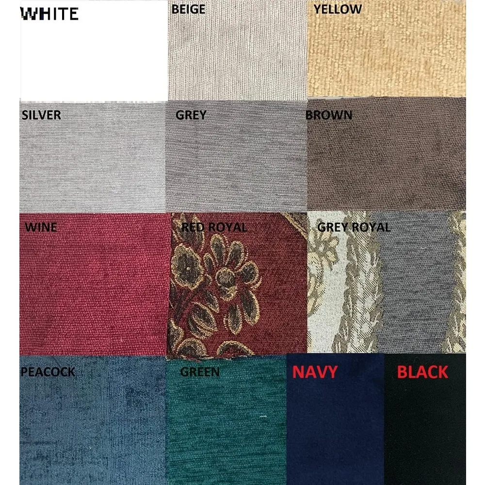 Custom Made Extra Long Heavy Thick Luxury Velvet Curtains, 12-24 Feet, Brown, Green, Gray, Wine Beige