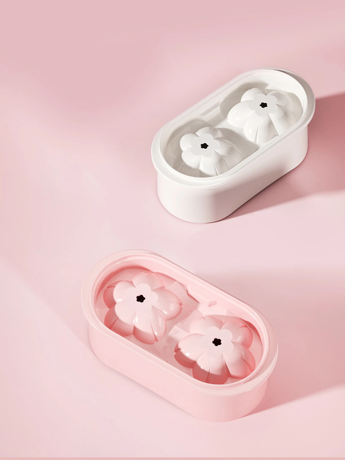 1PC Cherry Blossoms Ice Maker Flower Ice Mold Stackable Slow Melting DIY Ice Ball For Cocktail Whiskey Drink Home Bar Tools