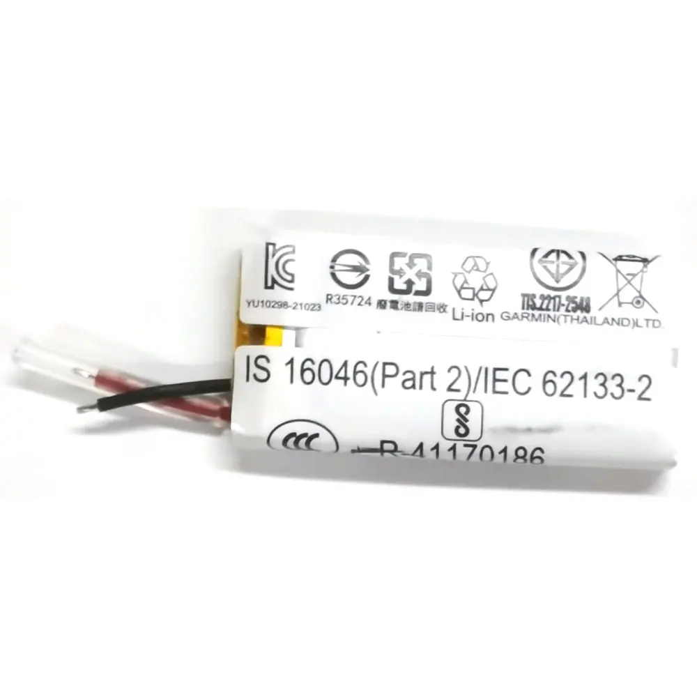 New Li Polymer Replacement Battery 361-00156-00 117mAh 3.8V For Garmin Vivosmart 5 Watch 1ICP4/13/25