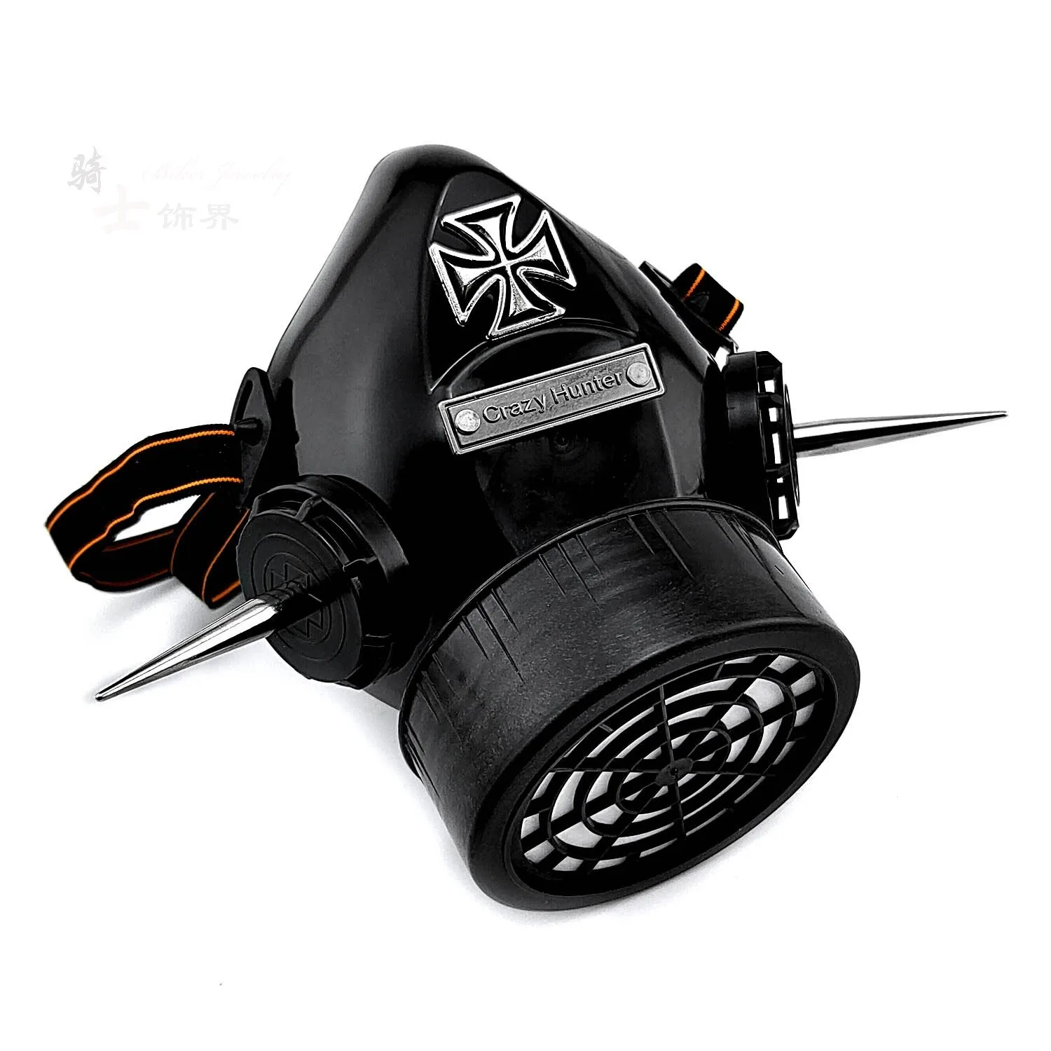 Personalized steampunk gas mask, cosplay, dark Japanese props