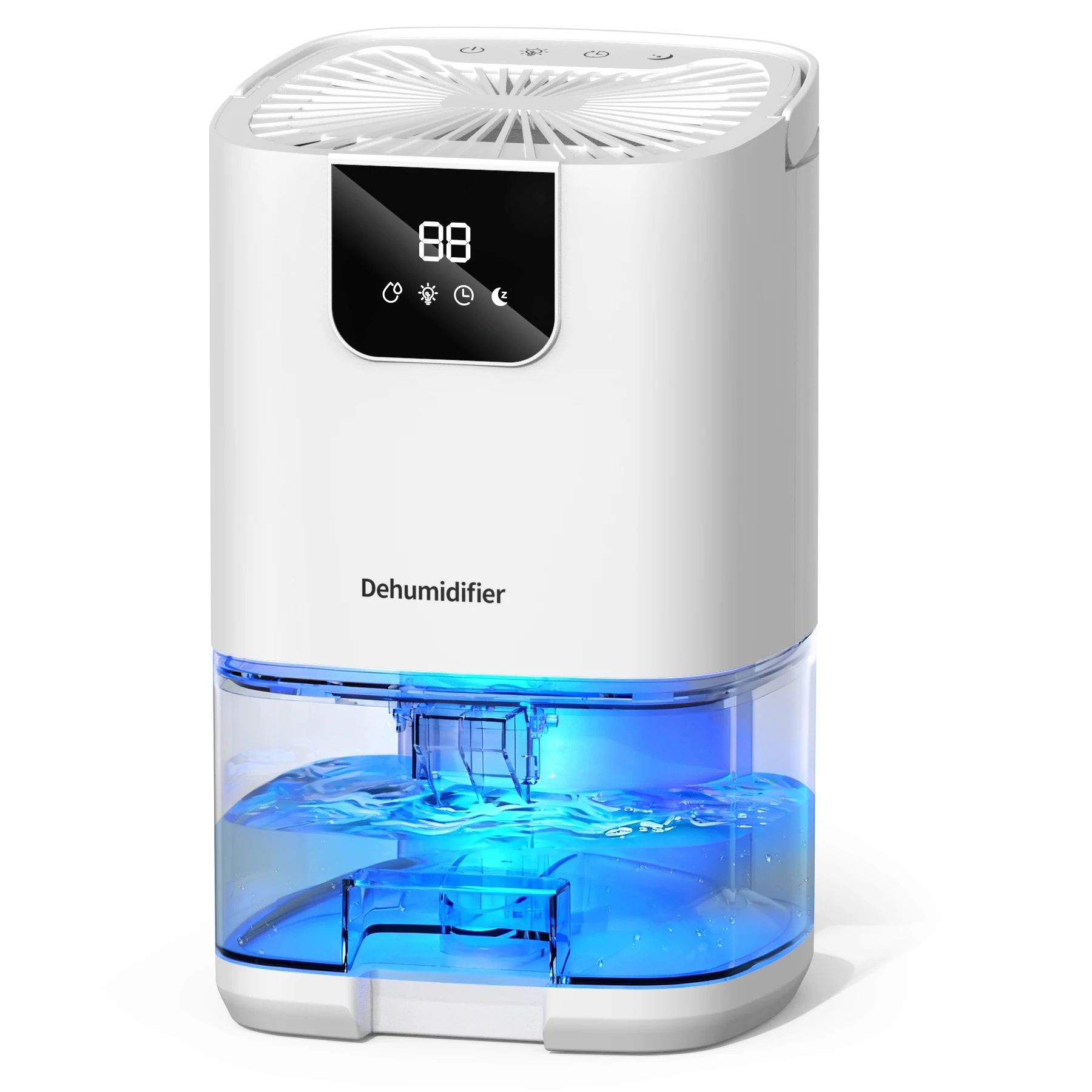 

Улучшенная версия, портативный мини-осушитель воздуха Ten Night Light объемом 1000 мл, с ручкой, легко переносить.