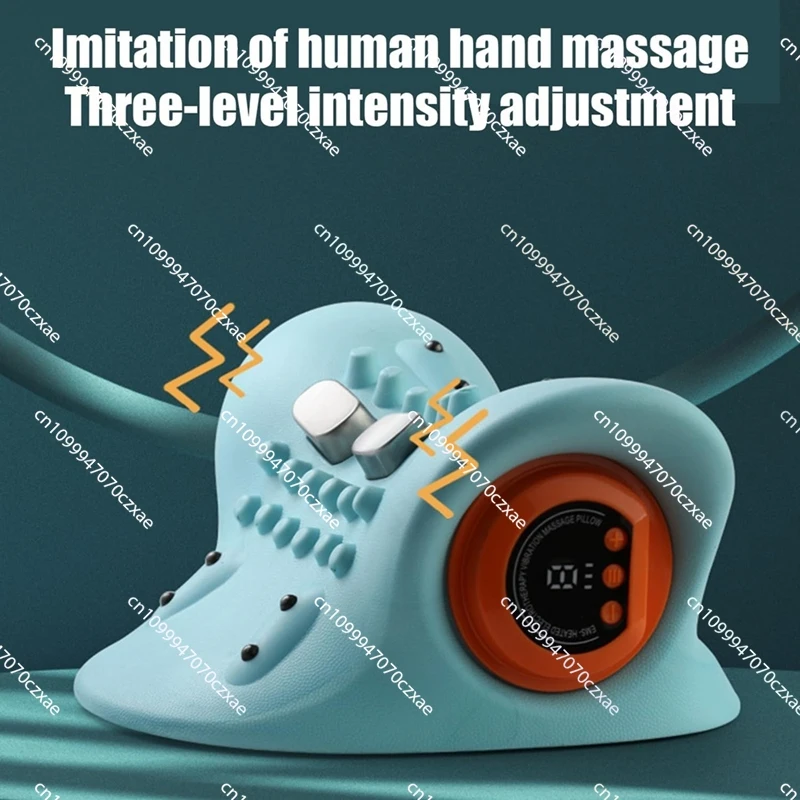 

Massage New Therapist Neck Massager, Electric 4D with Heat, Ergonomic Angle for Deep Tissue Pain Relief