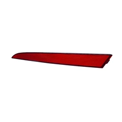 ANGRONG 1X Red Lens Rear Bumper Reflector Left N/S For 2008-12 SEAT IBIZA 6J 5D Hatchback