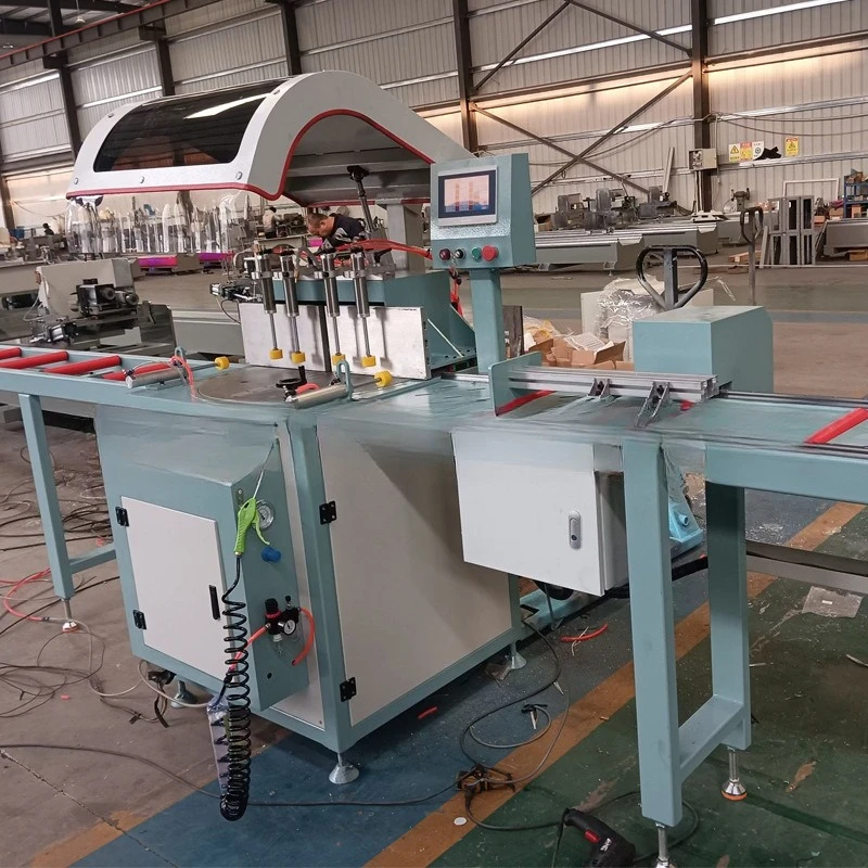Industrial aluminum profile cutting saw, door and window profile saw at any angle, single head digital display arbitrary