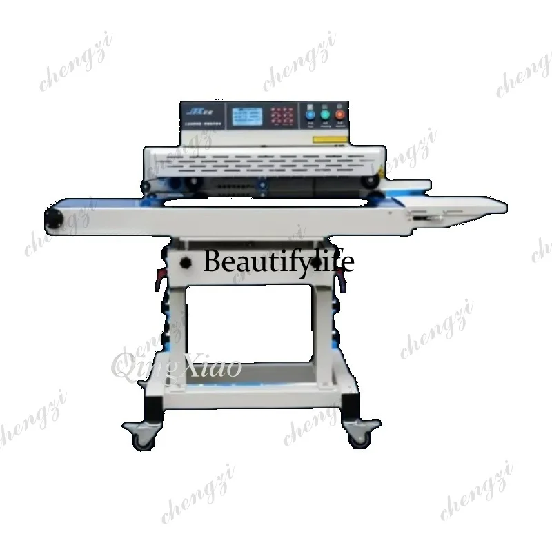 A81 Commercial Vacuum Packaging Machine with Nitrogen Flushing Laser Coding Continuous Inkjet Printing and Sealing Machine