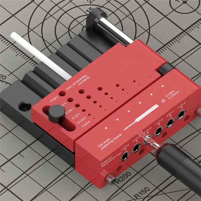 A74E-For Scale Model Building Round Rod Center Locator Borehole Positioner Precision Drilling
