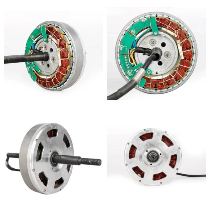 In-wheel Motor Drive Assembly Stator and Rotor Kit, Electric Scooter Front and Rear Wheel Repair Replacement Parts