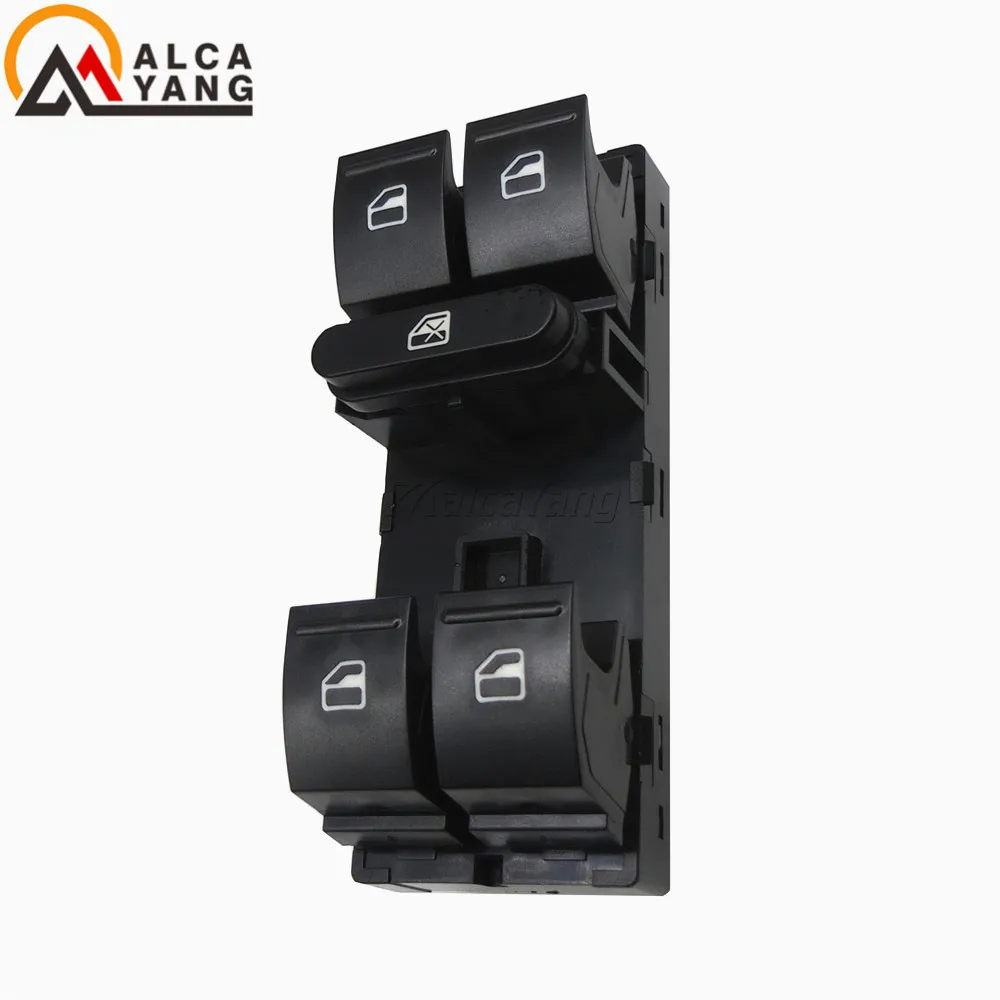 5. 959857 Fensterheber-Hauptschalter-Steuertaste für VW Jetta Tiguan Golf GTI MK5 MK6 Passat B6 CC Seat Leon MK2 5ND 959 857 – Detail 9