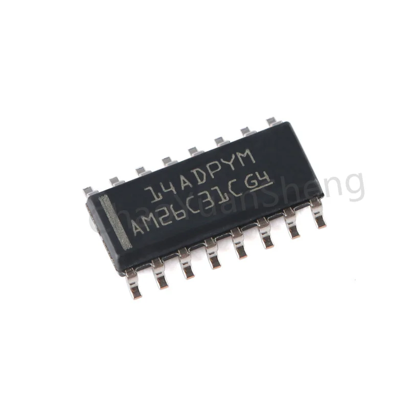 New AM26C31CDR SOIC-16 four-way differential line driver IC chip