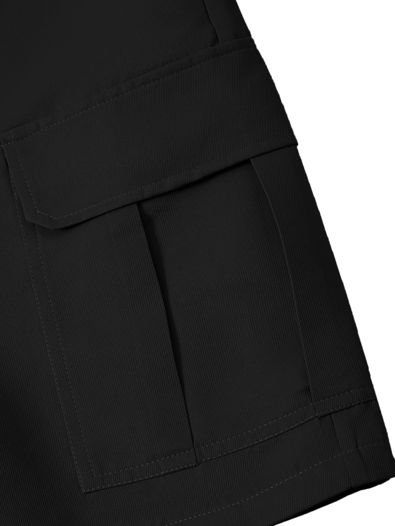 Summer men's workwear shorts, fashionable large pocket Hawaiian shorts, casual pants, trendy five quarter pants, men's sports sh