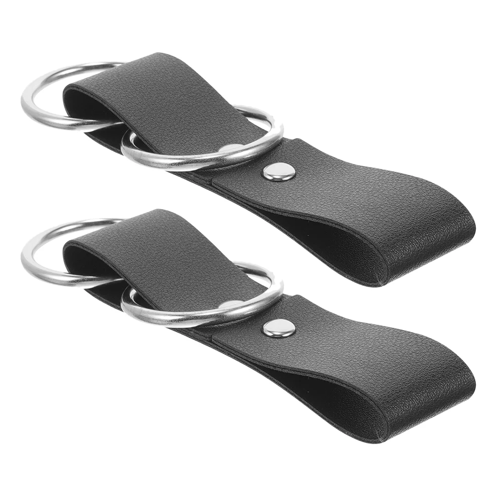 

2Pcs Skirt Hooks Renaissance Corset Belt Hike Accessories Medieval Double Pu Waistband Cosplay Costume