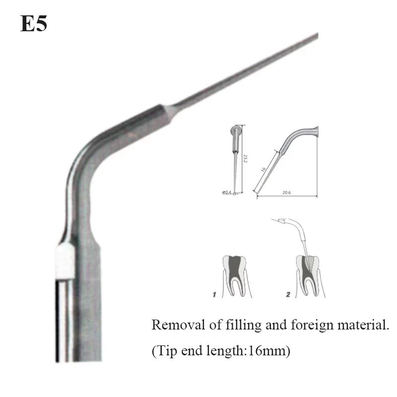 Ultraschall-Scaler-Spitzen für EMS Woodpecker Handstück zur Entfernung von Zahnstein – Zahnarztwerkzeug für die tägliche Reinigung – Scaling-Spitze – Detail 20