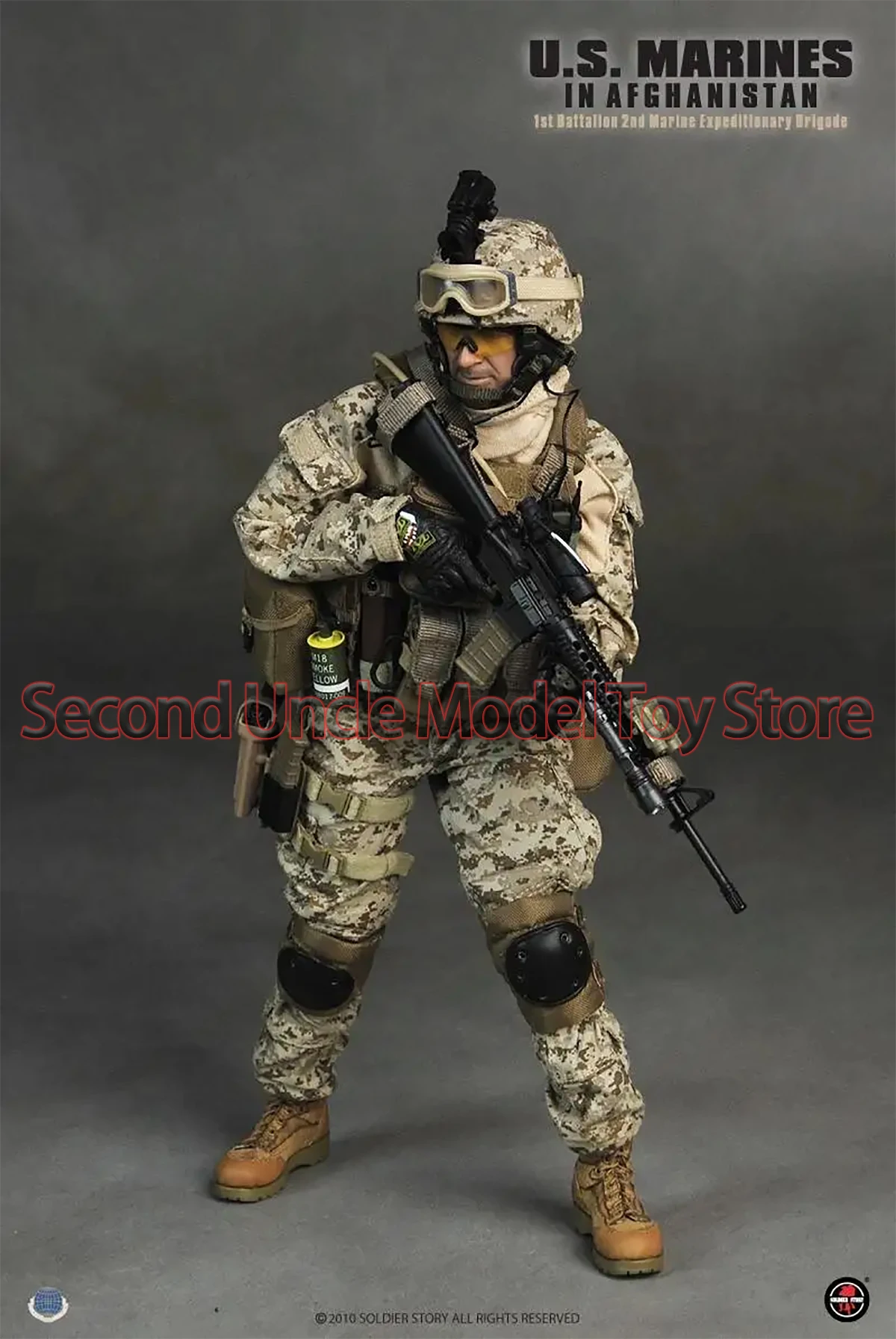 

Soldier Story SS048 1/6 USMC in Afghanistan 12'' Male Soldier Military Action Figure Full Set Collectible Model Toys Gift