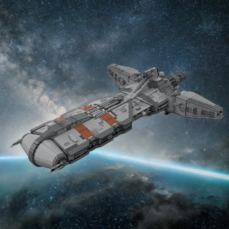 

3065PCS Star Battle MOC UCS Pelta-Class Strike Frigate Building Bricks Creative Educational Toy for Kids Birthday Gift Blocks