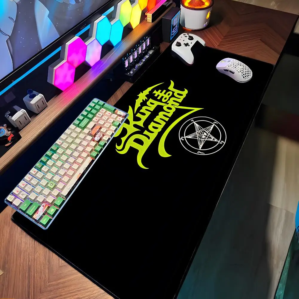 

King Diamond Mouse Pad Large Rubber Tablepad PC Game Mousepad Laptop Desk Pad XXL Non-slip Computer Keyboard Mouse Mat