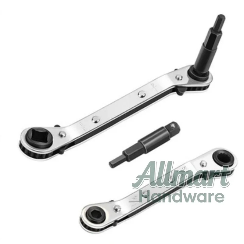 Square Drive Ratchet Wrench CT122 Series Single Set Multi-Function Wrench Tool for Auto & Machine Repair
