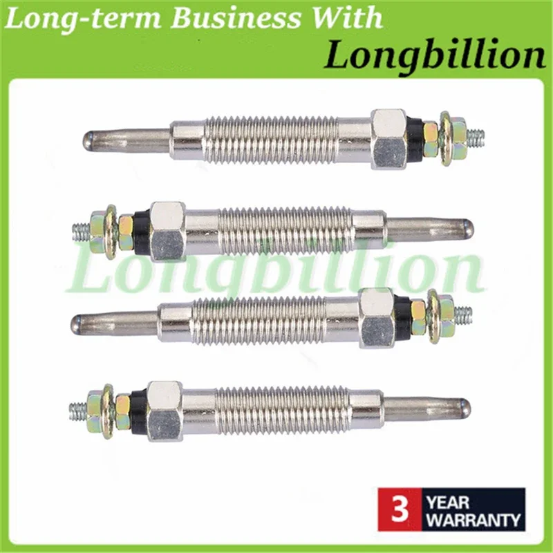 

4 шт. MR577131 MD197511 Свеча накаливания для PAJERO MONTERO SPORT Triton L200 L300 4D56 EXC DI-D 2.5L Diesel MR 577131