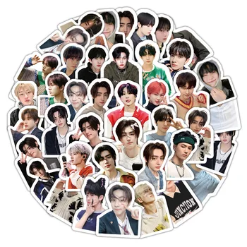 10/50/103PCS Kpop EN Naklejki grupowe Naklejki z kreskówek DIY Deskorolka Laptop Telefon Bagaż Zabawna naklejka z gwiazdą dla fanów Zabawka dla dzieci Prezent