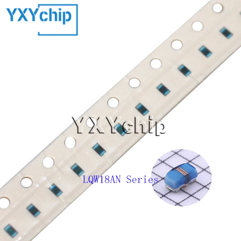 50pcs LQW18AN Series High Frequency Inductance Wirewound Smd Inductor 0603 10NH15NH22NH27NH33NH47NH68NH100NH470NH R11 R18 R39
