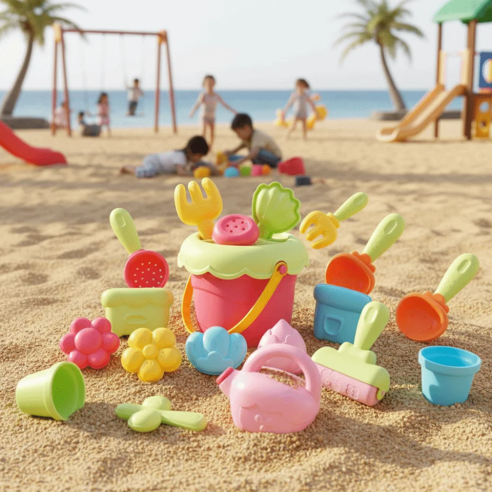 

Набор для посадки цветов в горшках в форме краба и рыбы, для совместных игр родителей и детей, с ведерком, пляжные игрушки для песка, мультяшные интерактивные летние пляжные игрушки