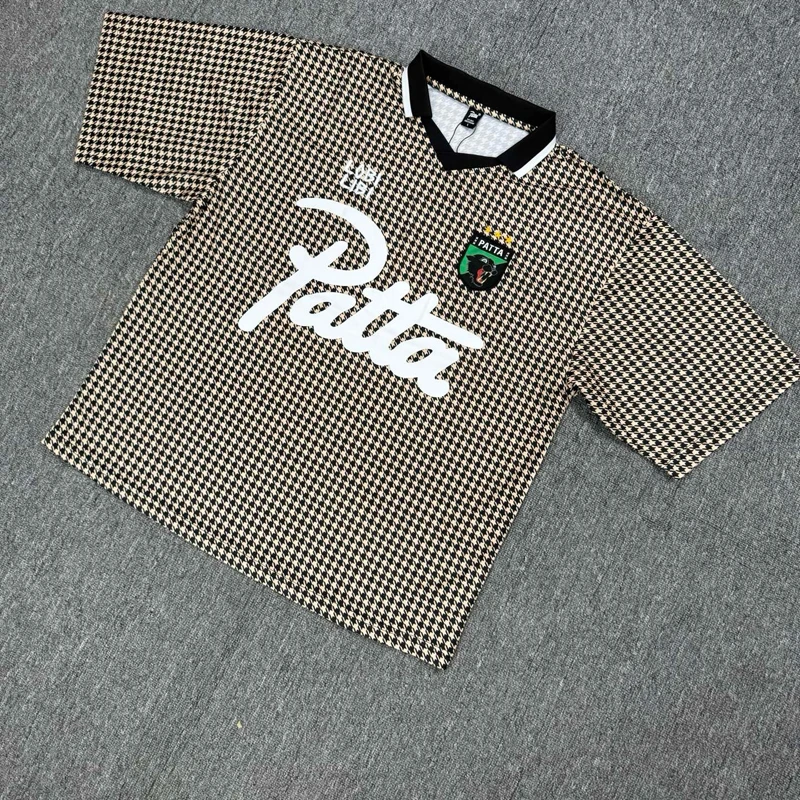 Summer Sports PATTA Jersey High Quality Color Blocking Embroidery Polo Shirt Short-sleeve Patta T-shirt Men Women