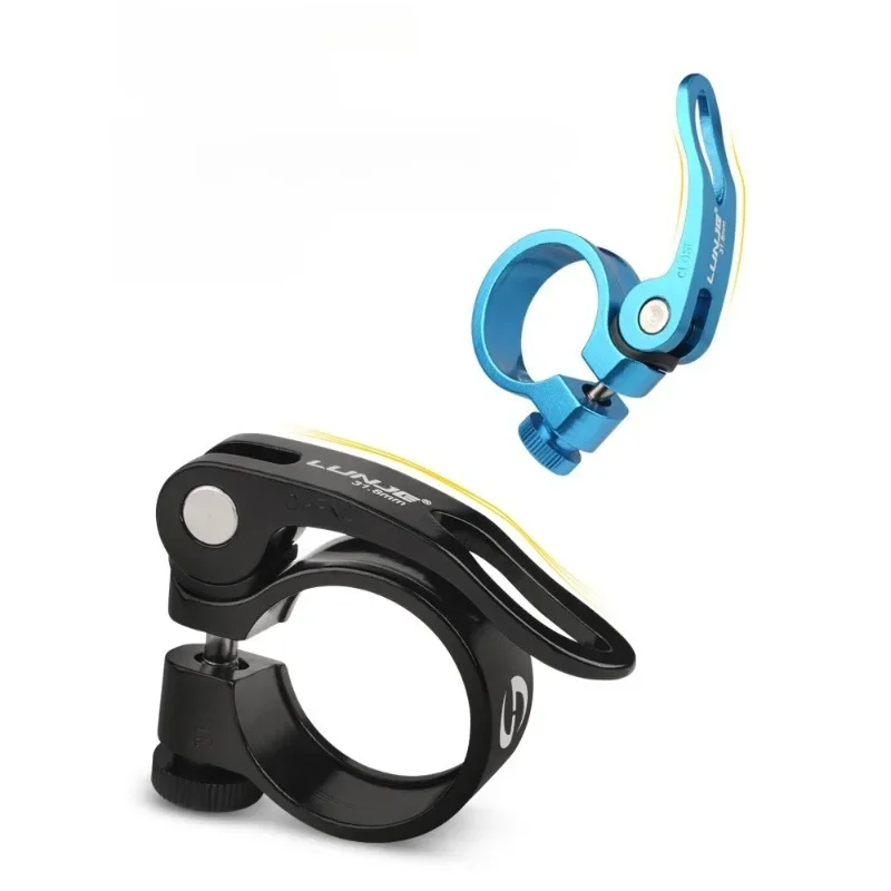 AliExpress NONE Ultralight Quick Release MTB Bike Seatpost Clamp Aluminum Alloy Bicycle Seat Post Mount 31.8mm 34.9mm Cycling Accessory