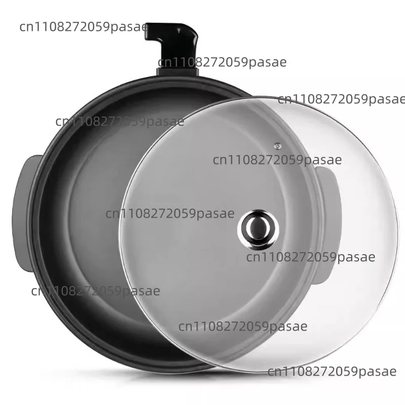 Pizza machine household multi-functional multi-functional integrated electric wok electric heating pot non-stick electric
