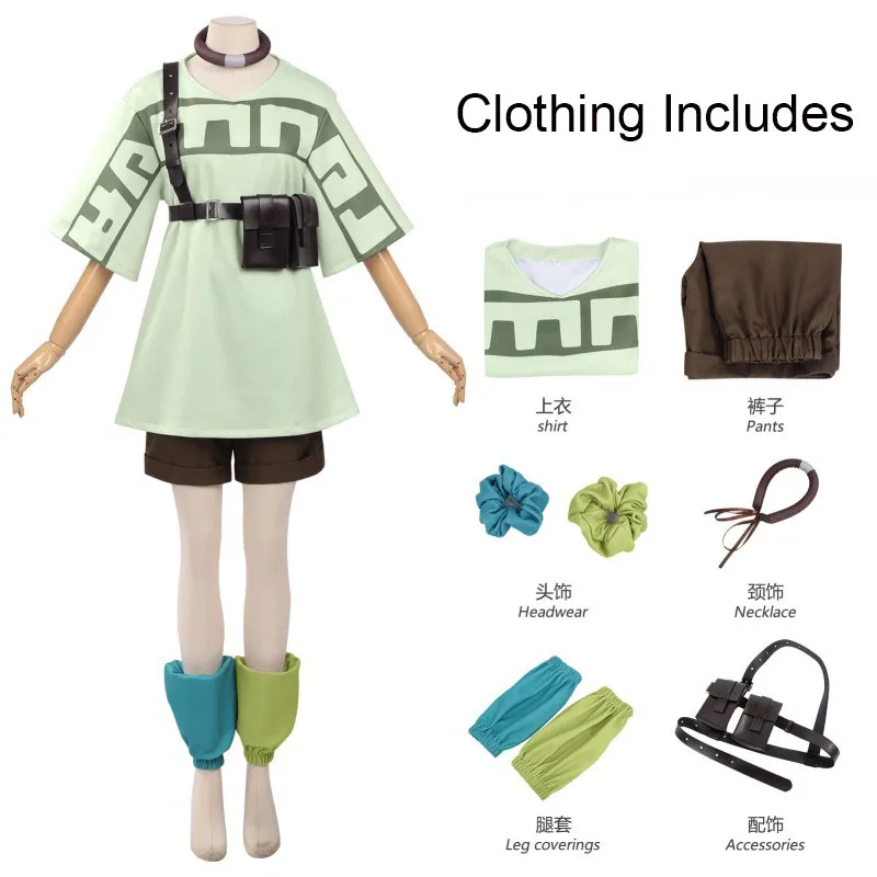 

Костюм для косплея Gachiakuta Remlin, парик для косплея, головной убор, универсальный размер для мужчин и женщин, для Хэллоуина, ролевых игр