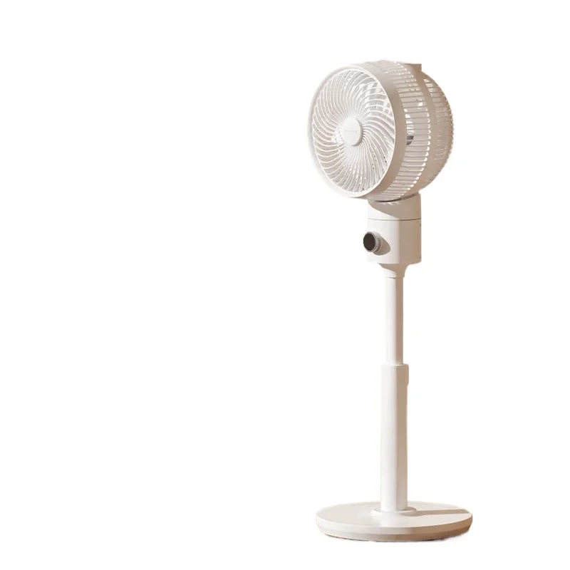 Smart voice air circulation fan for home use, silent electric fan, standing with a floor-standing fan