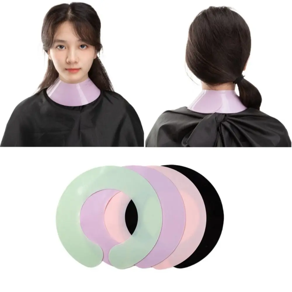 Waterproof Hair Dye Silicone Pad Durable Foldable Dirt-proof Hair Dyeing Shawl Hair Coloring Stylist Cutting Collar Barber