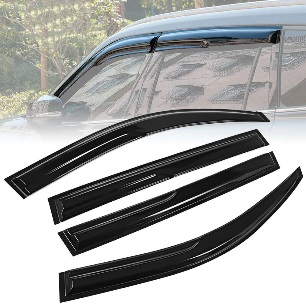 

For 2008-2013 Toyota Highlander JDM Mugen Style Window Visors Vent Rain