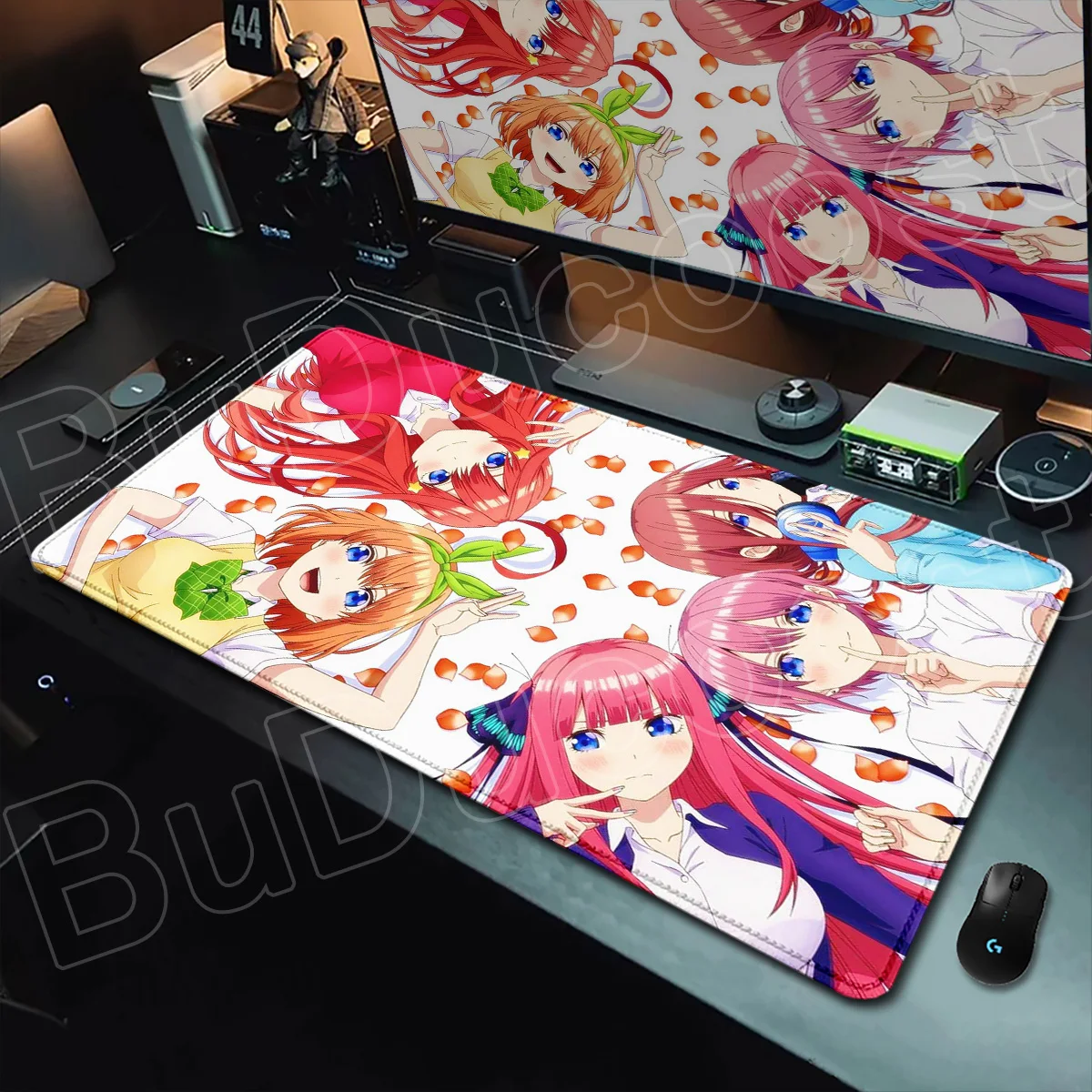 900×400mm Schreibtisch-Mauspad, Bürozubehör, Itsuki Nakano, Computer-Tastaturmatte, Hot Anime The Quintessential Quintuplets Carpet – Detail 19