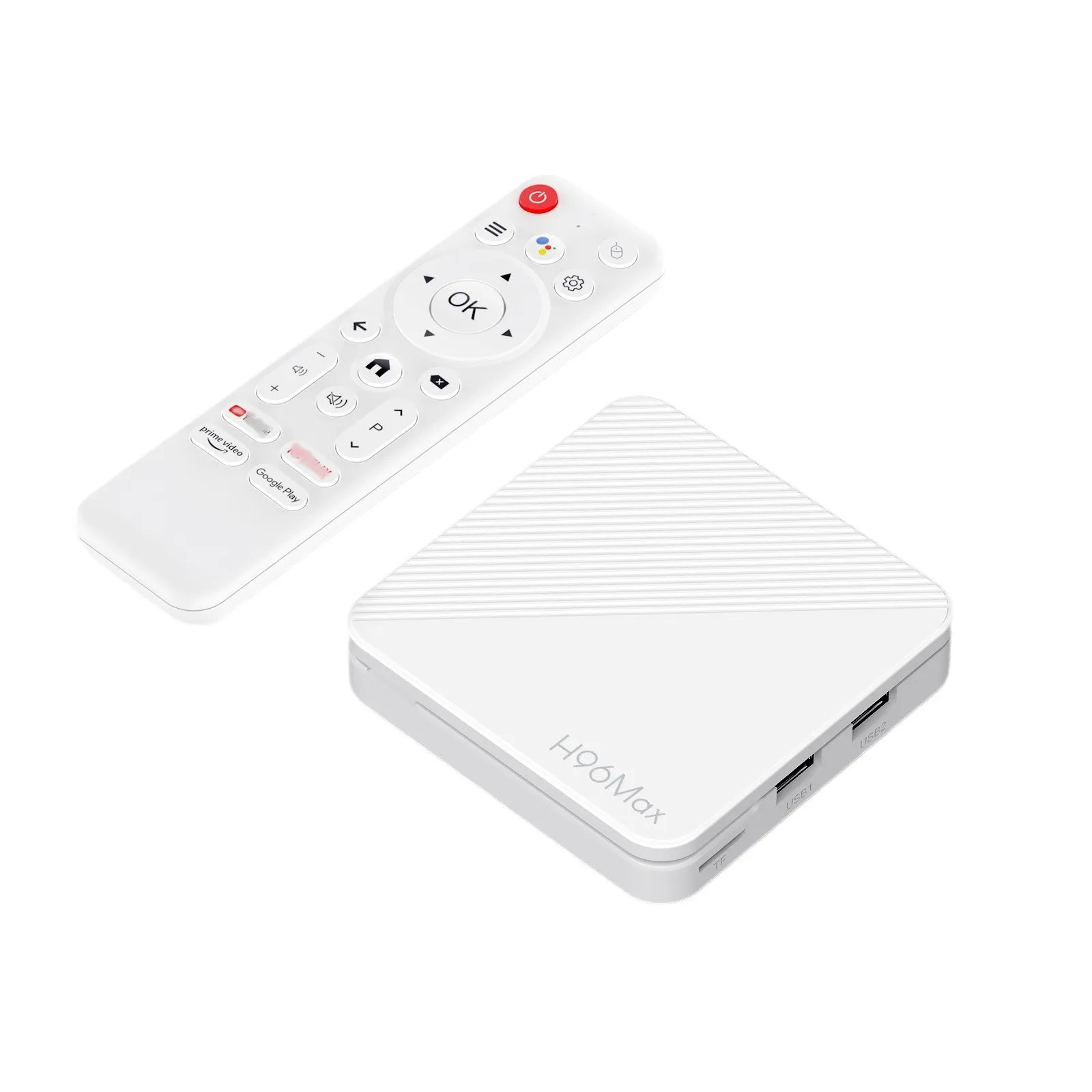 H96 MAX Allwinner H313 Quad Core Smart TV Box Android 14 2GB 8GB 16GB Wifi6 BT 4K HD Google Voice Media Player AV1 Set Top Box view 2
